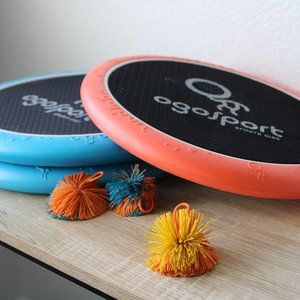 OgoSport Set of 3 Large Sports Disks and Balls